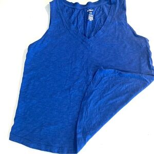 Sonoma Royal Blue V-Neck Tank Top